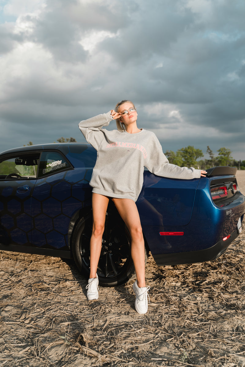 SOCIAL MEDIA KILLS VARSITY CREWNECK
