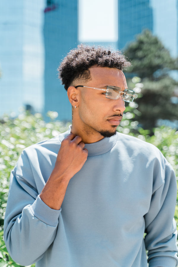 Rimless Vintage Sunglasses