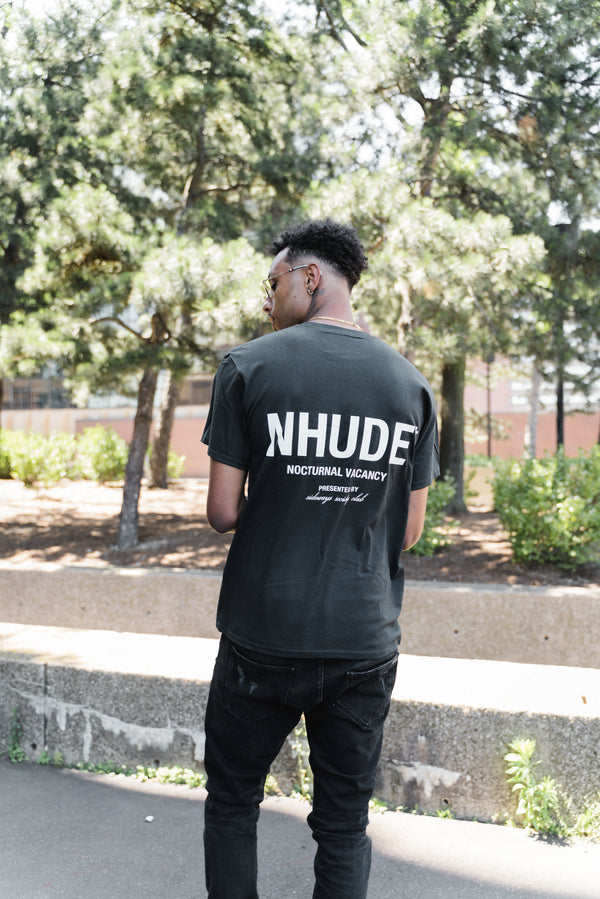 NHUDE* TEE - VINTAGE BLACK | SOLD OUT