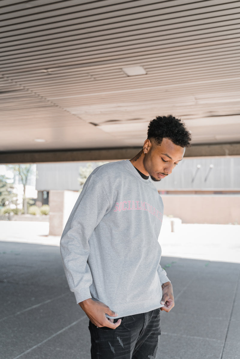 SOCIAL MEDIA KILLS VARSITY CREWNECK