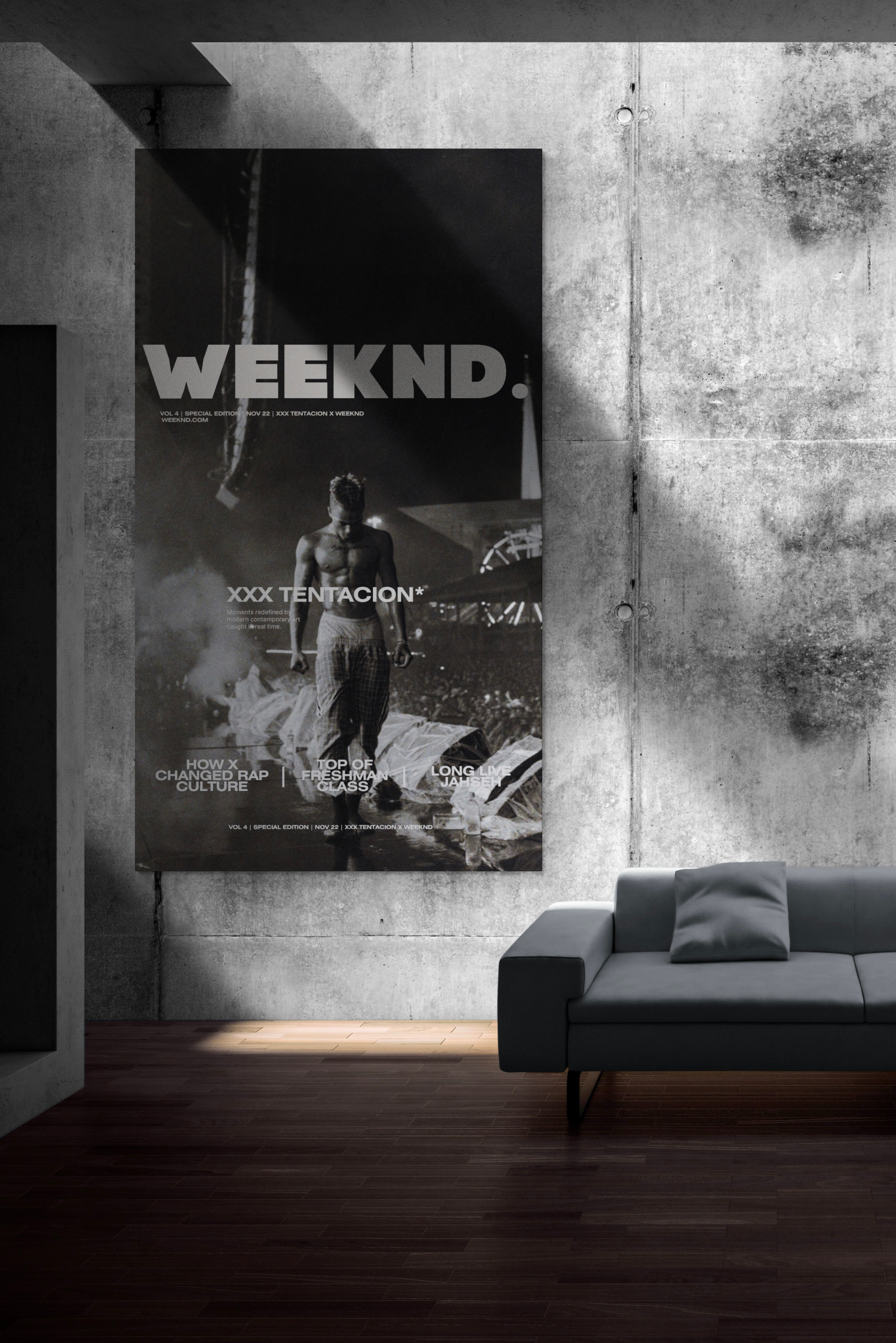 Weekend Magazine X "XXX Tentacion" - Vintage Tee