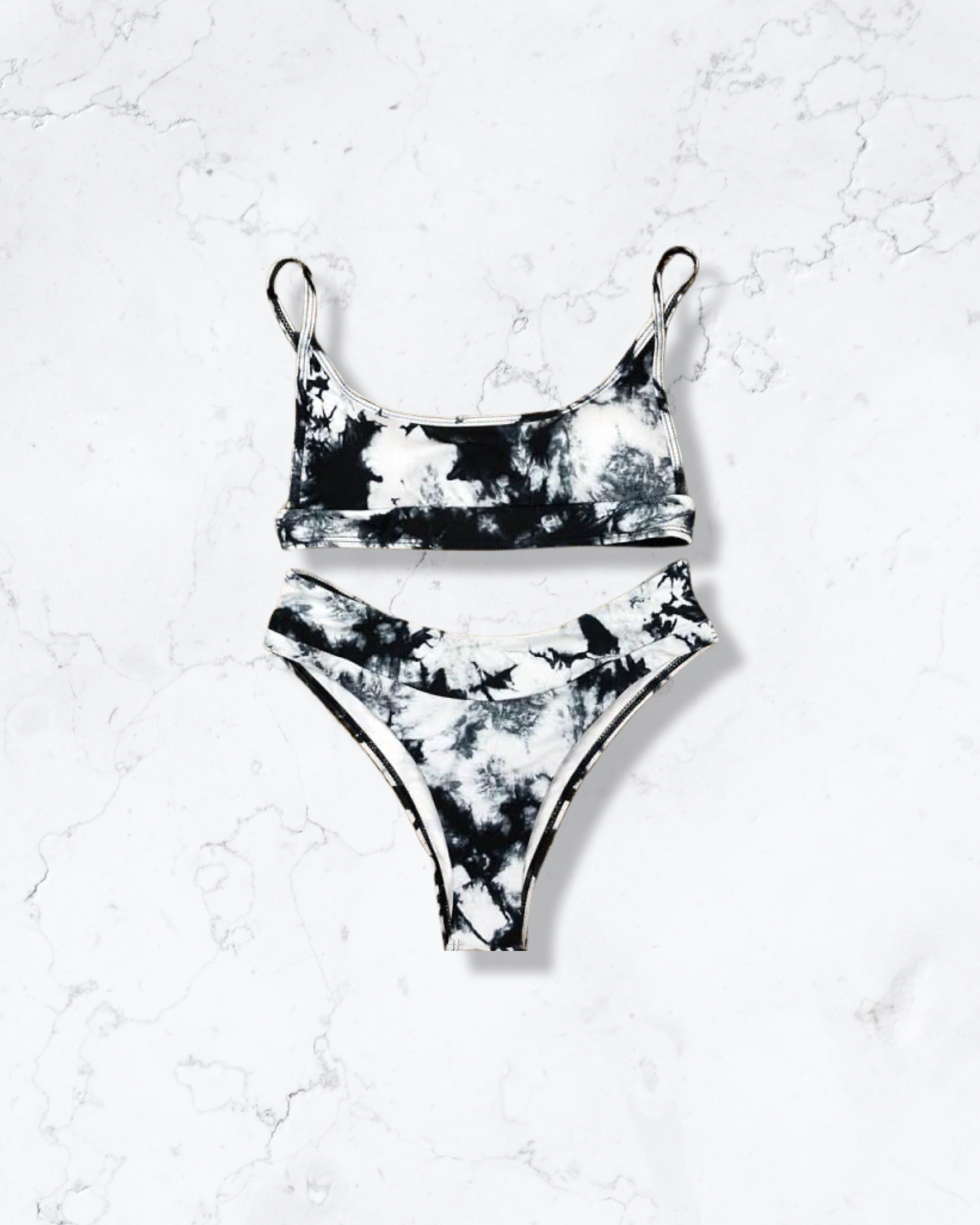 TIE DIE HIGH WAISTED BIKINI