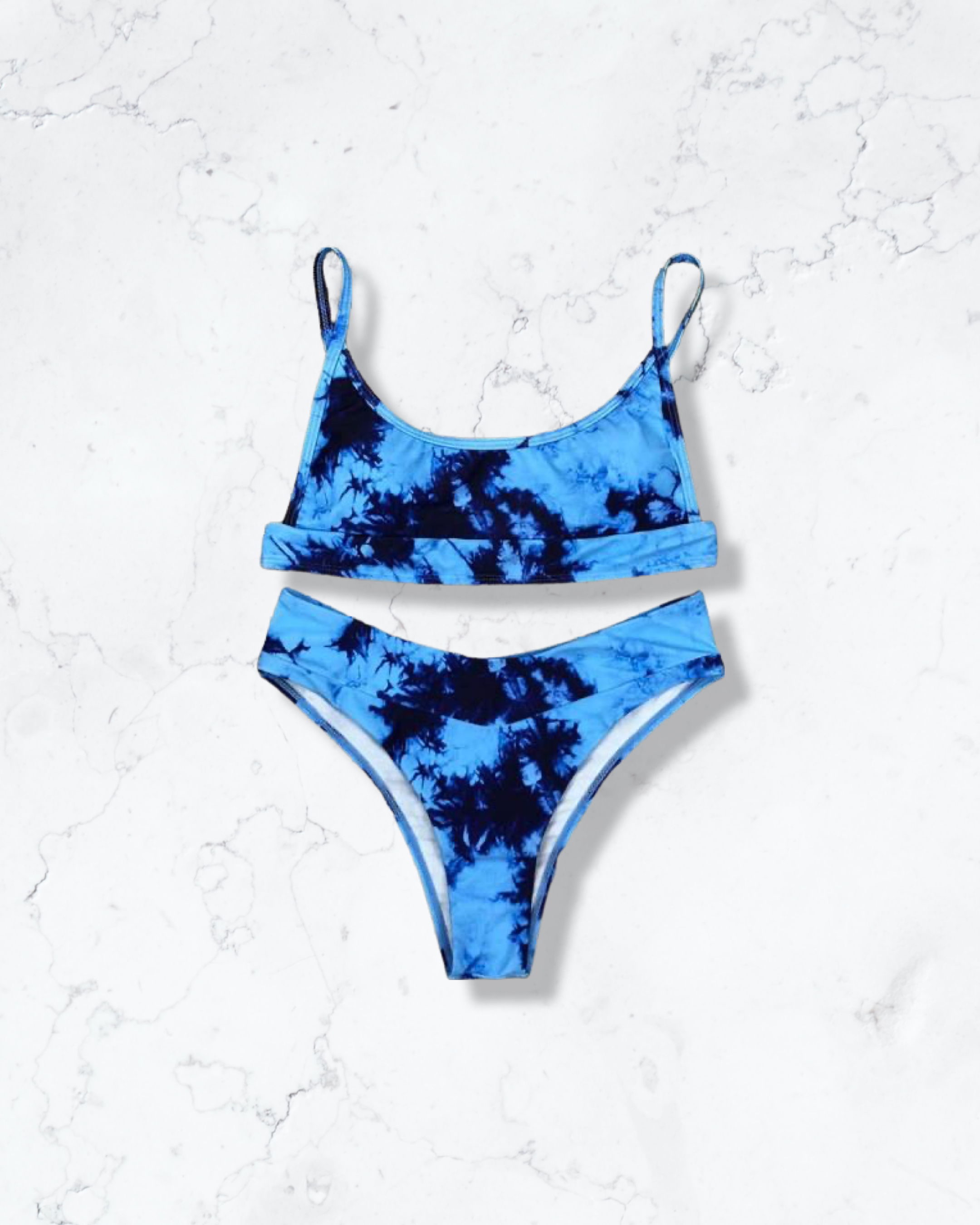 TIE DIE HIGH WAISTED BIKINI
