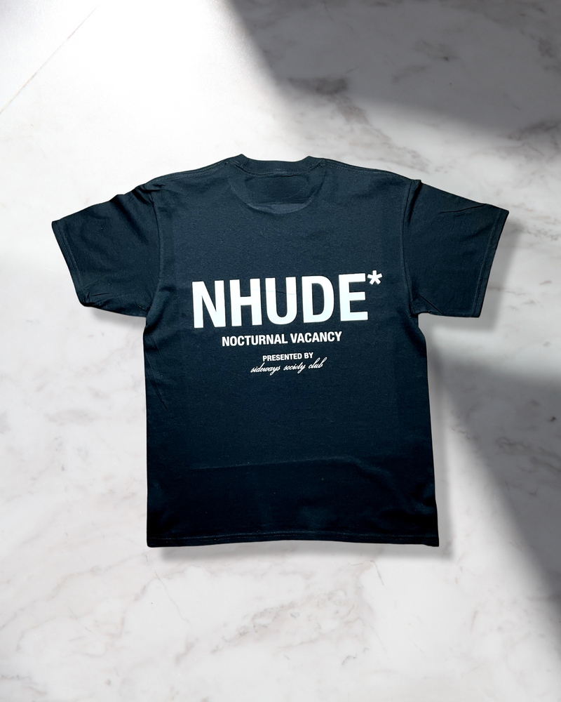 NHUDE* TEE - VINTAGE BLACK | SOLD OUT