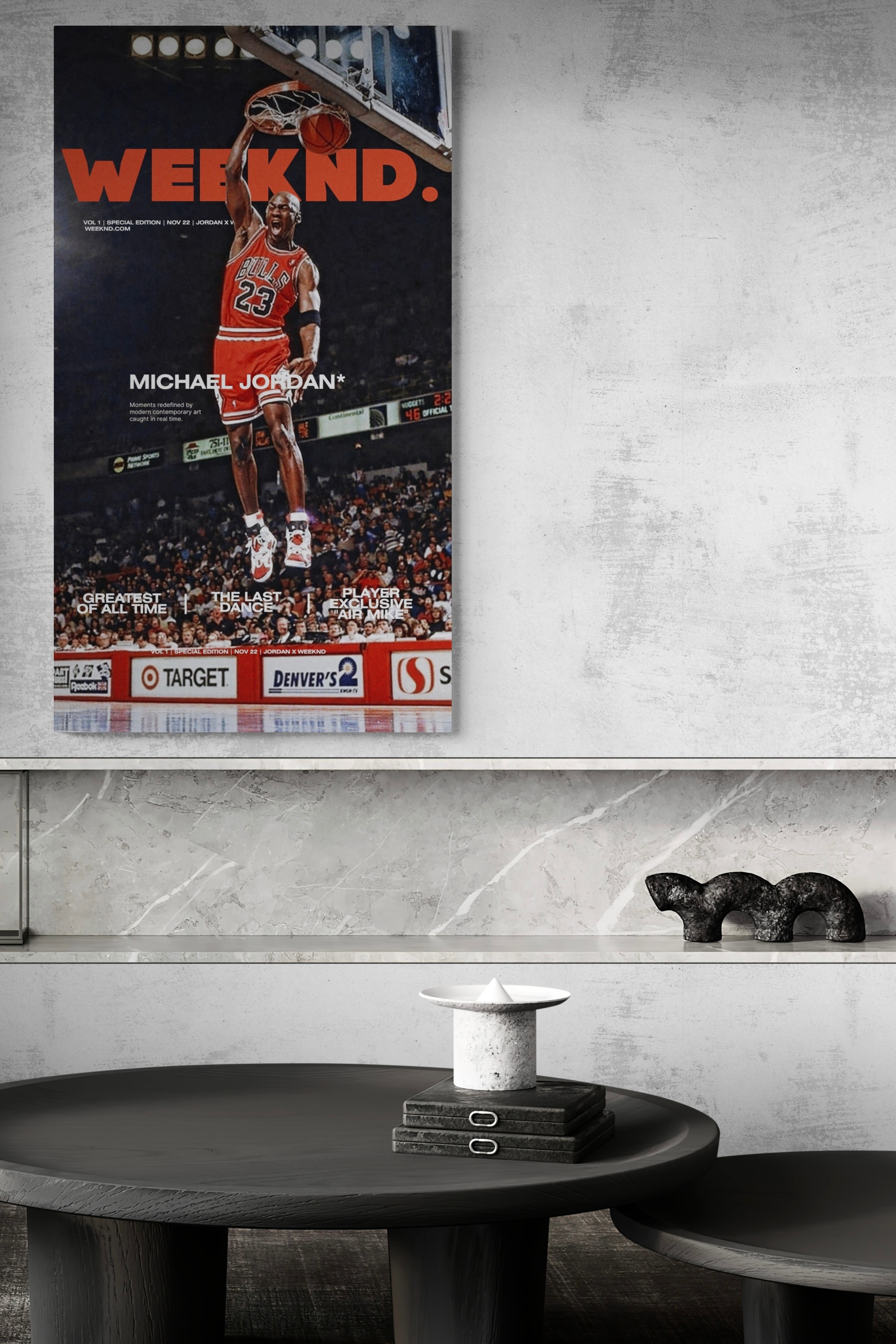 Weekend Magazine X Jordan Poster