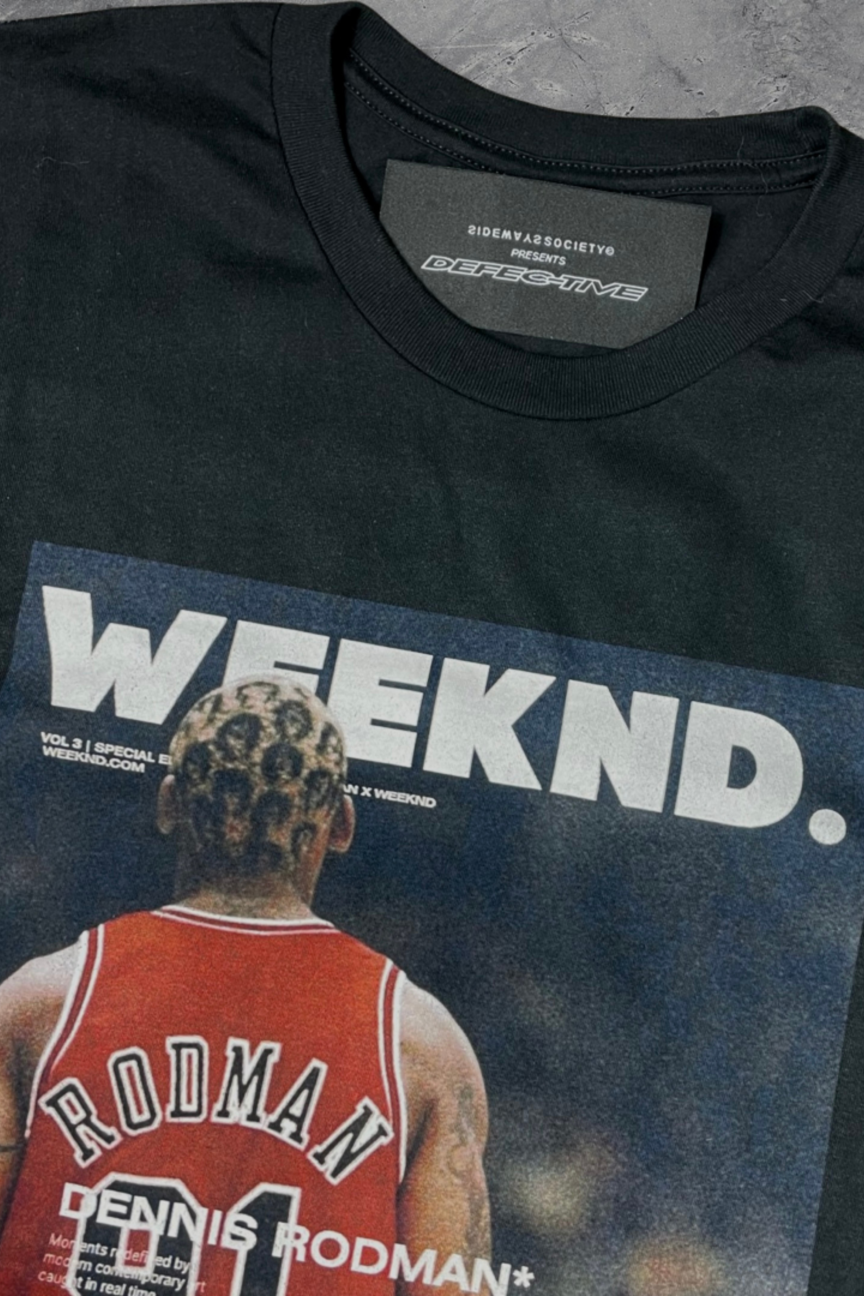 Weekend Magazine X Rodman - Vintage Tee