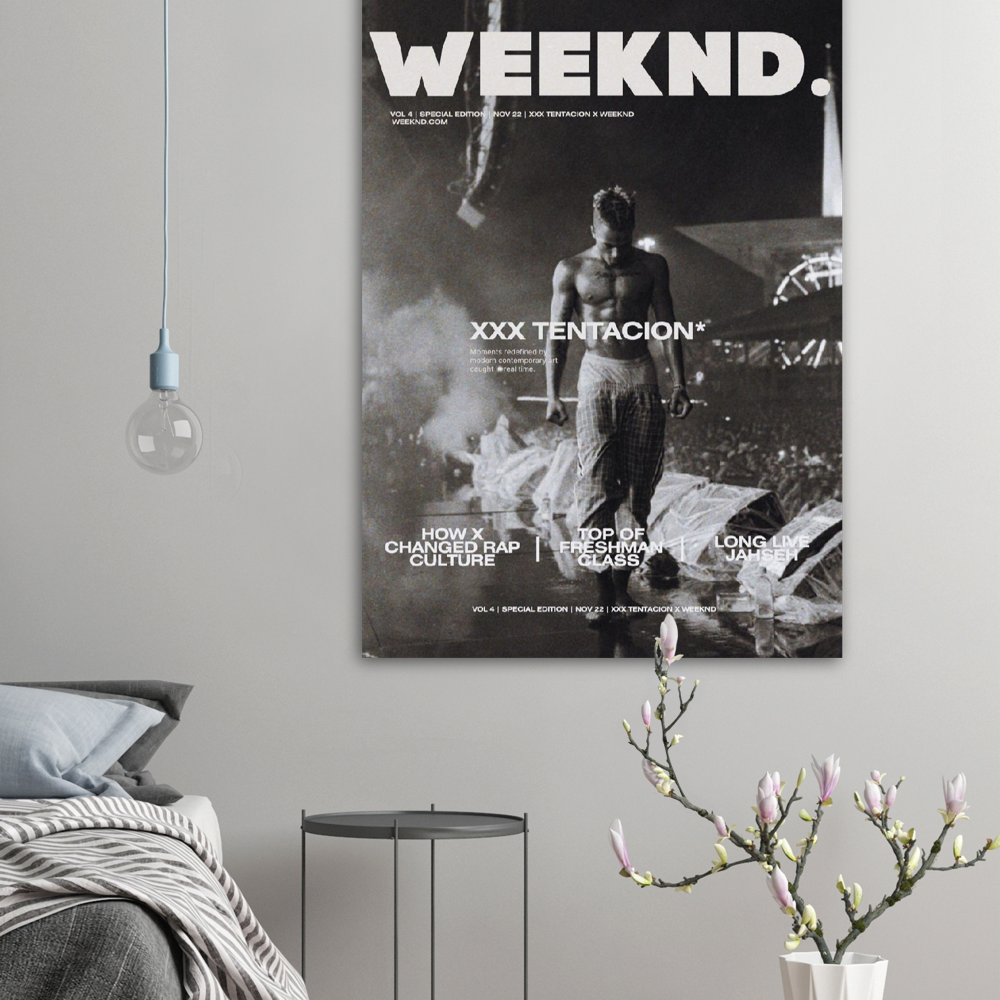 Weekend Magazine X "XXX Tentacion" Poster