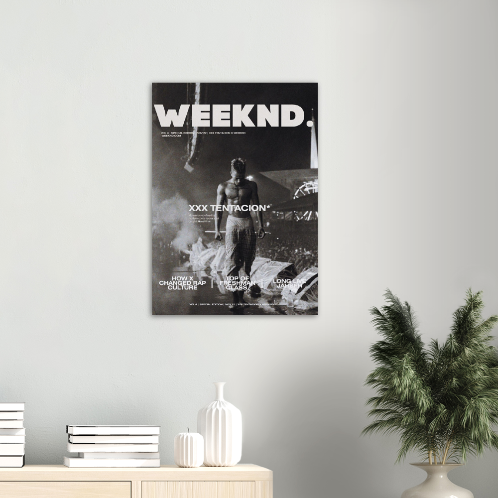 Weekend Magazine X "XXX Tentacion" Poster