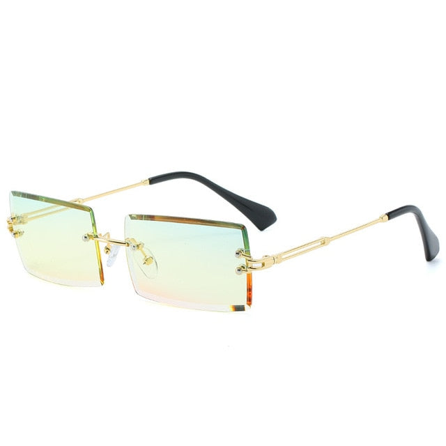 Rimless Vintage Sunglasses