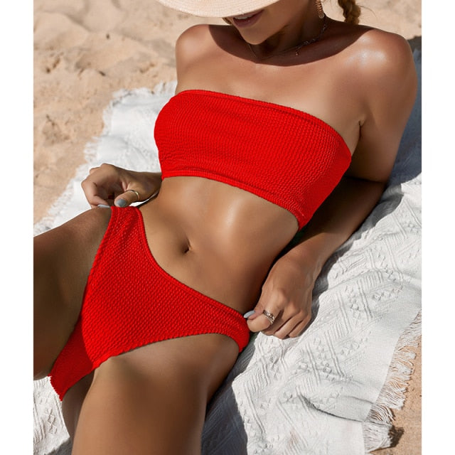 ONE SHOULDER BIKINI